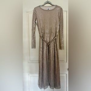 Gold - tanned  dress NWT
